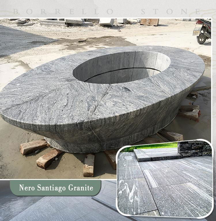 Polished Sand wave granite
