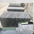Nero Branco grey granite tile