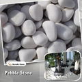 white round pebble stone