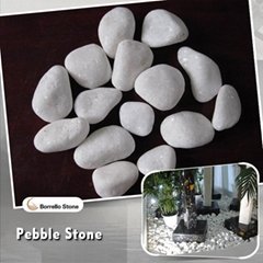 white pebble stone for garden