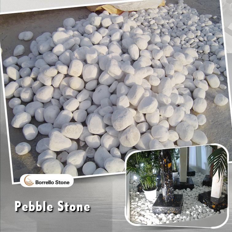 50100mm white pebble rocks boulder Borrello Stone (China