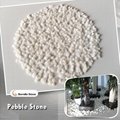 1-3mm white mini pebble stone