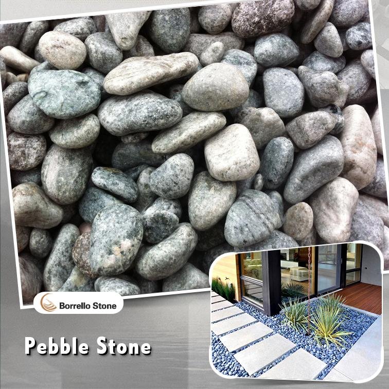 green pebble stone
