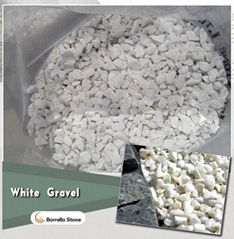 white terrazzo stone chips 5-8mm