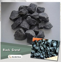 black stone gravel