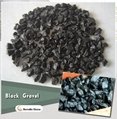 black basalt stone chips 1