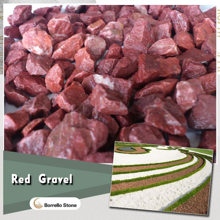 blood red stone chips