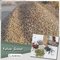 yellow stone gravel