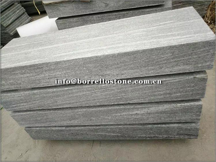 G302 grey granite block steps 4