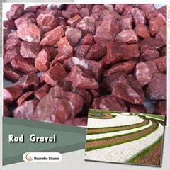 natural color crushed stone