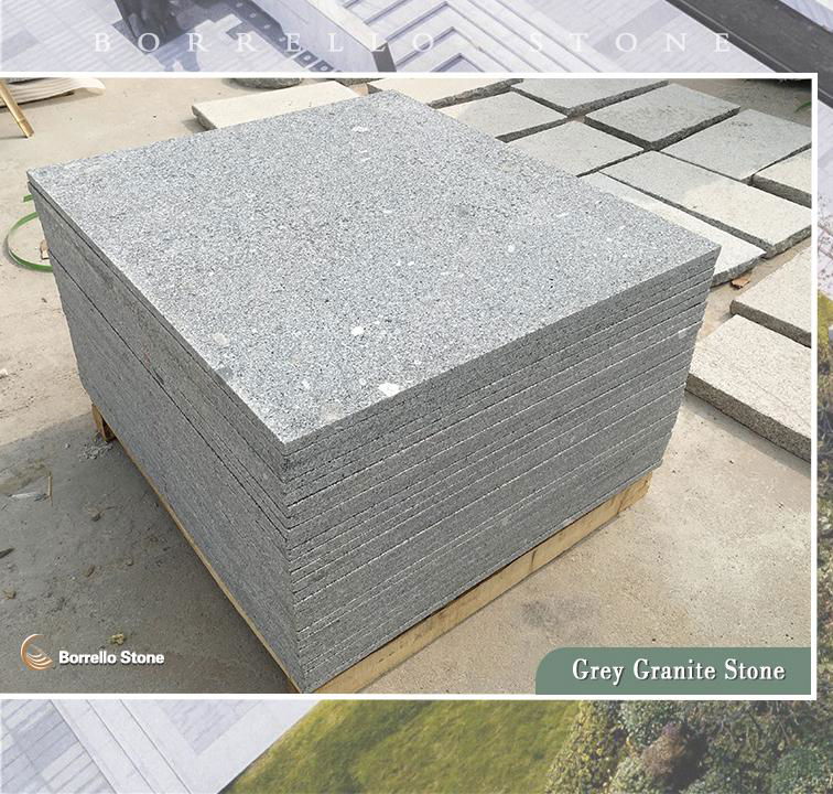 natural grey granite stone