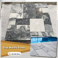 grey marble floor tile