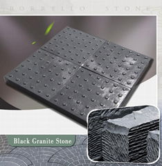 black granite blind stone