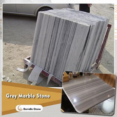 wood vein grey marble tile