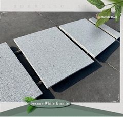 white sesame granite stone