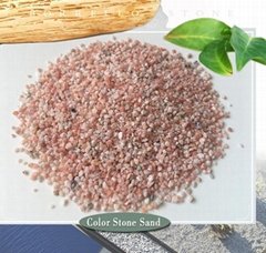 pink sand for decoration