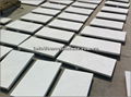 bush hammered white marble stone