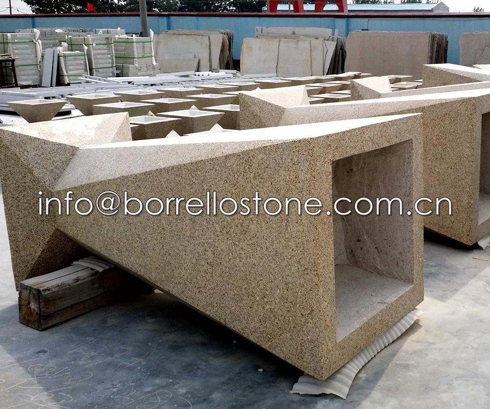 marble and granite stone planter 5