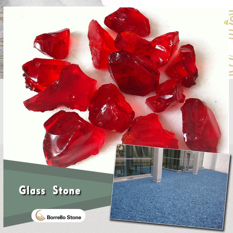 crystal color glass rock for craft Borrello Stone (China Manufacturer
