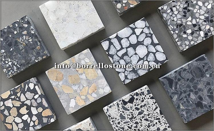 polished terrazzo tile for countertop 4