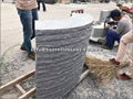 dark grey granite mushroom stone 3