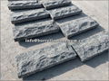 dark grey granite mushroom stone 2