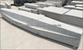 sesame grey granite curbstone 4