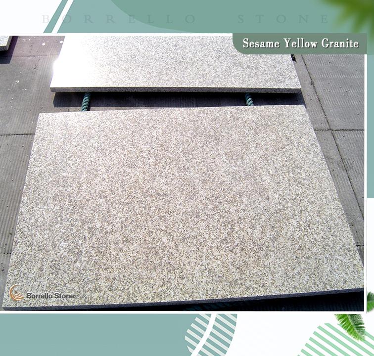 golden sesame granite tile