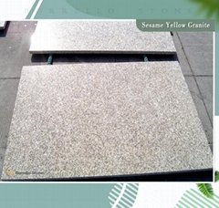 golden sesame granite tile