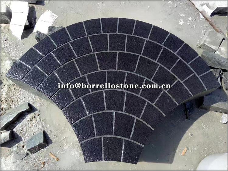 pure black granite thin tile 3