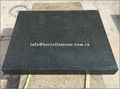 pure black granite thin tile