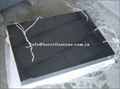 pure black granite thin tile