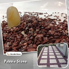 5-8mm epoxy floor pebble stone