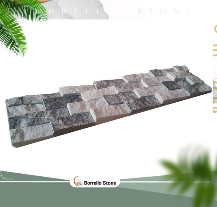 split face marble stone veneer