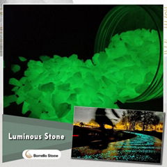 glow in the dark stone chips 