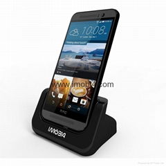 HTC ONE M9 case adapter desktop docking cradle USB charger