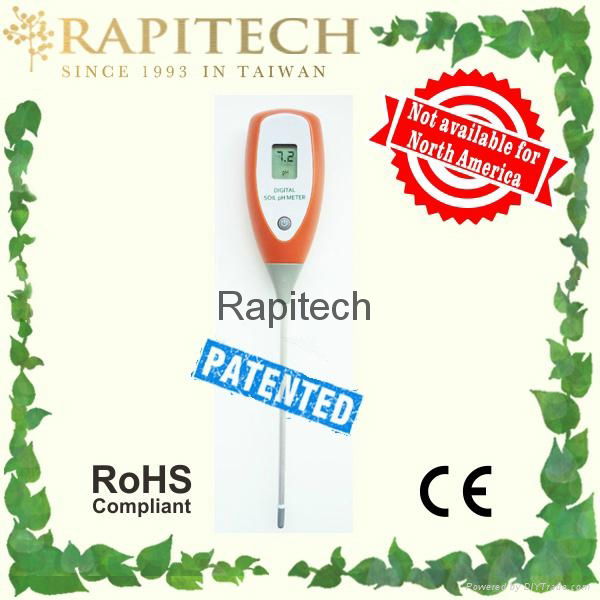 Garden Digital Soil pH Meter - ME024 - RAPITECH (Taiwan Manufacturer