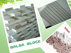 balsa block for fishing buoy