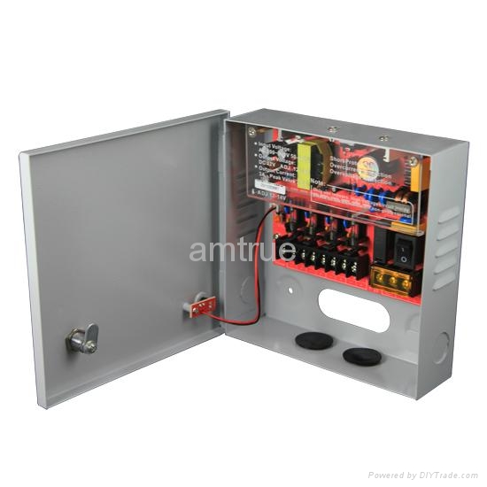 cctv power supply,12vdc 3amp 4channel cctv camera power supply(SIWD1203