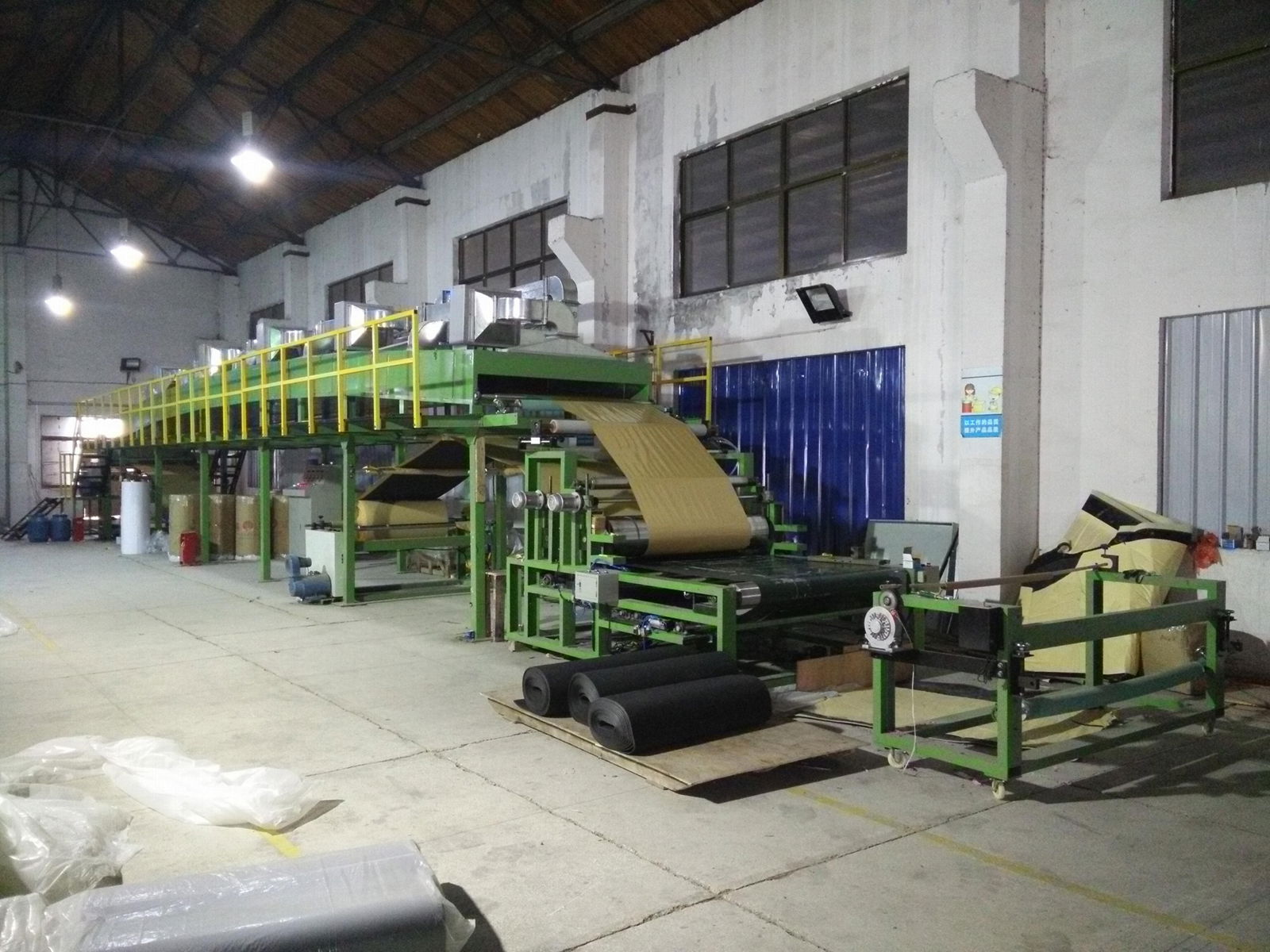 Adhesive coating machine 5