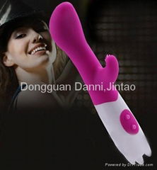 7 Functions G-spot Dual vibrator,sex toy , adult toy