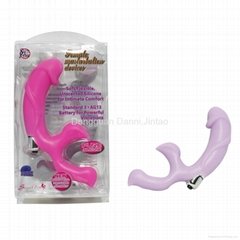 Pure Silicone G Pot Massager, Sex Toy, Adult Toy