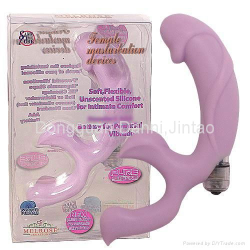 Pure Silicone G Pot Massager, Sex Toy, Adult Toy 2