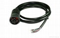 Heavy duty cable Deutsch SAE j1939 9pin to open end