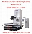 CNC horizontal boring machine 1