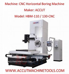 CNC horizontal boring machine