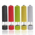 plastic electric salt and pepper mill with light 3