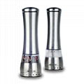 adjustable electrical  pepper mill with light