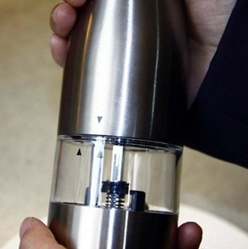 chargeable electric salt and pepper grinder 2