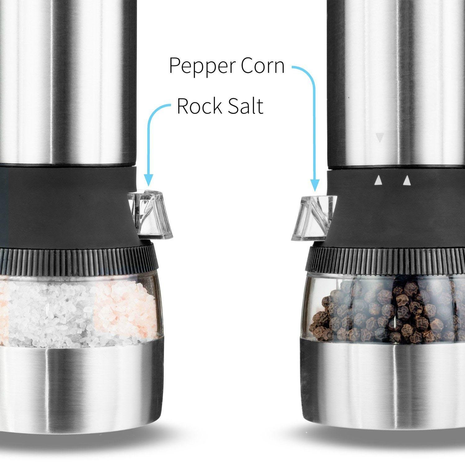 2 functions electronic pepper mill with light 4